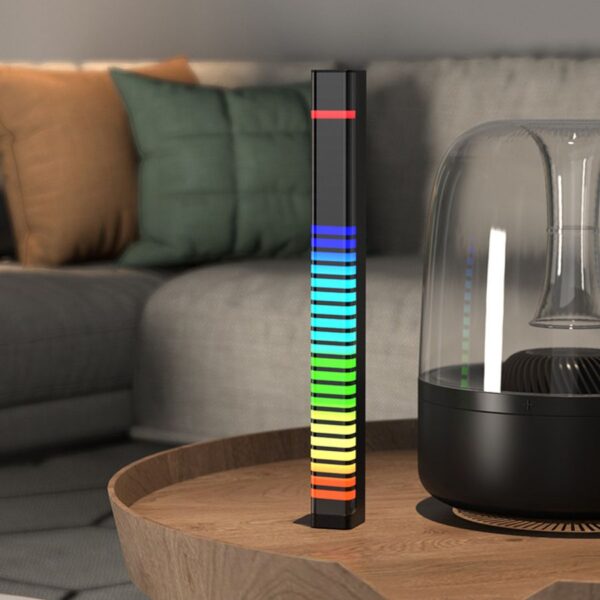 3D RGB APP Control Rechargeable Rhythm Light With Voice-Activated Pickup - Image 4