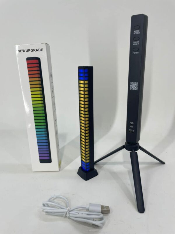 3D RGB APP Control Rechargeable Rhythm Light With Voice-Activated Pickup - Image 5