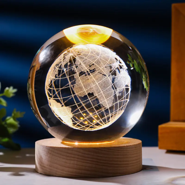 3D Color Changing LED Crystal Ball