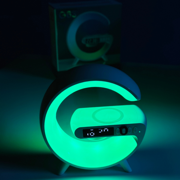 G63 Atmosphere RGB Light Bluetooth Speaker With Wireless Charging - Image 2