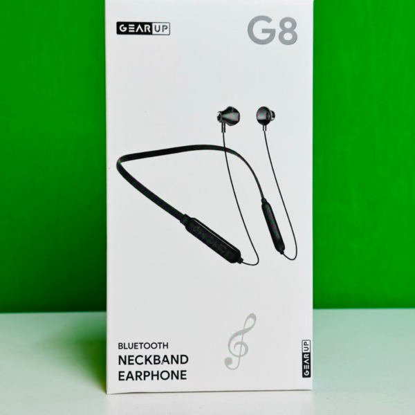 G8 Sports Neckband With Magnetic Headsets - Image 2