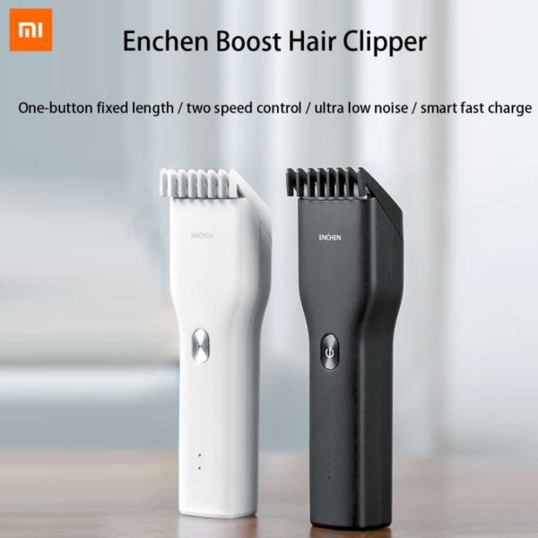 Xiaomi Mi Hair Clipper Enchen Boost – Black Color - Image 3
